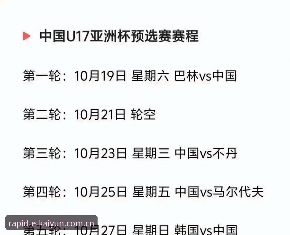 U17世界杯抽签揭晓 vs 赛事数据即时更新：中国男女足分组形势与观赛体验全面对比